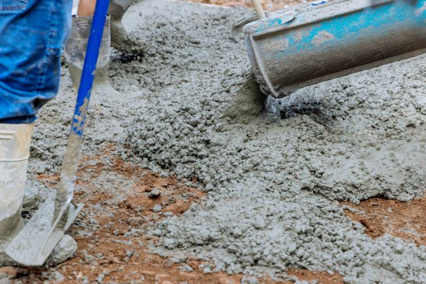 Barn Concrete Pouring in Tehachapi