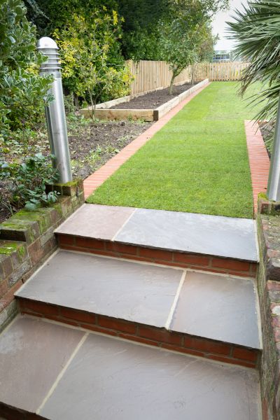 Backyard Steps Installation in Tehachapi