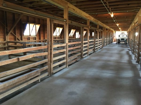 Barn Floor Pouring in Tehachapi