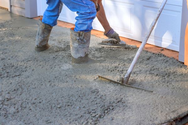 Driveway Slab Construction in Tehachapi