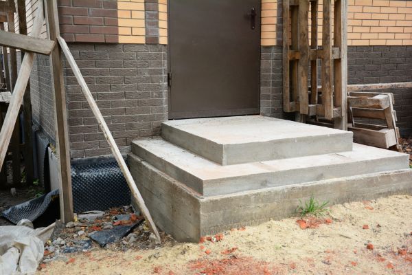 Cement Steps Construction in Tehachapi