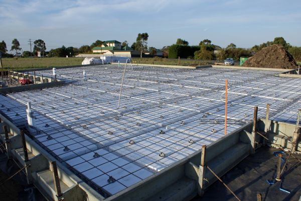 Barn Pad Construction in Tehachapi