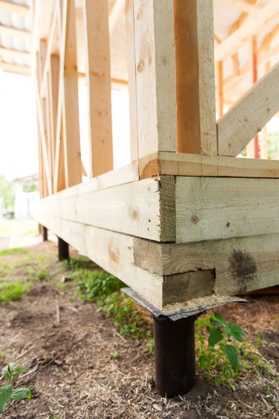 Barn Footing Construction in Tehachapi