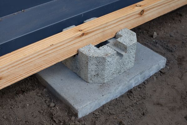 Deck Footing Construction in Tehachapi