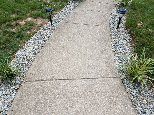 Cement Path Construction in Tehachapi