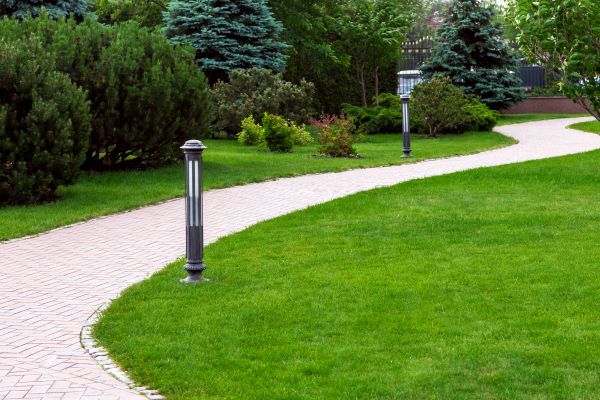Backyard Sidewalk Installation in Tehachapi